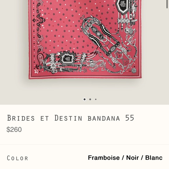 Hermes Bandana - Picture 3 of 3